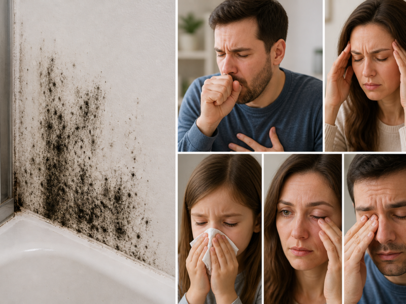 7 Shocking Health Risks From Mold In CA Homes