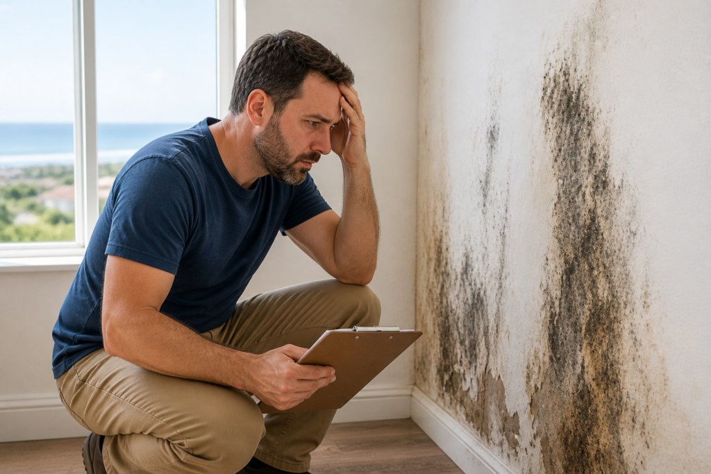 Mold removal cost estimate for Rancho Palos Verdes CA home
