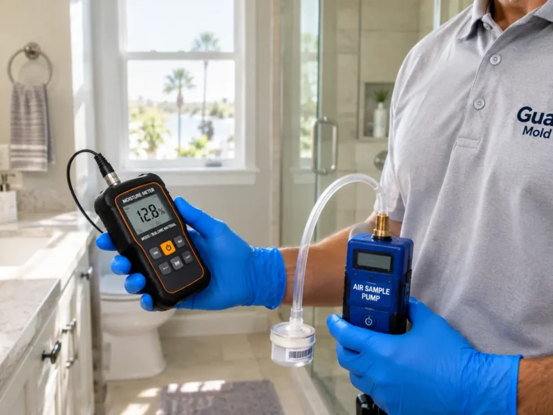 Mold Testing in Rancho Palos Verdes, CA – How It Works, Cost and When You Need It